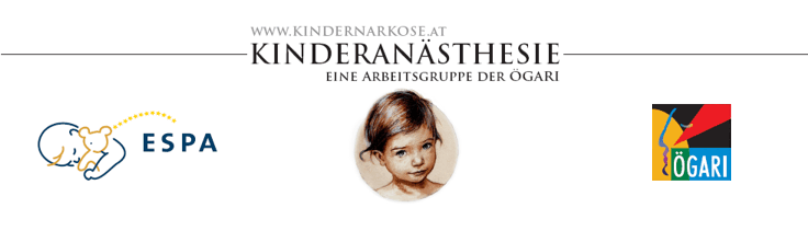 Kinderan&auml;sthesie - eine Arbeitsgruppe der &Ouml;GARI